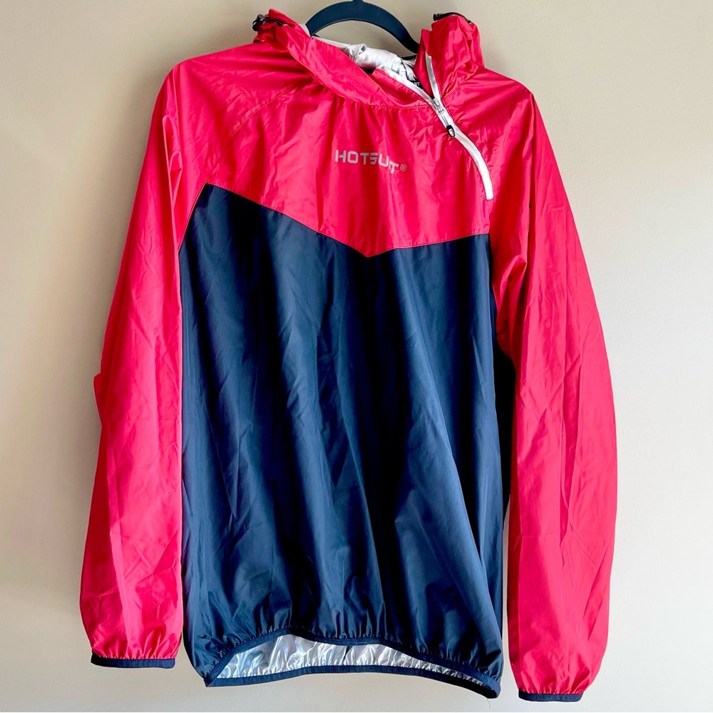 HotSuit Weight Loss Fat Burner Body Shaper Hooded Jacket Gym Womens 3XL